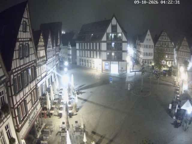 Archived image Webcam Bad Urach Market Square
