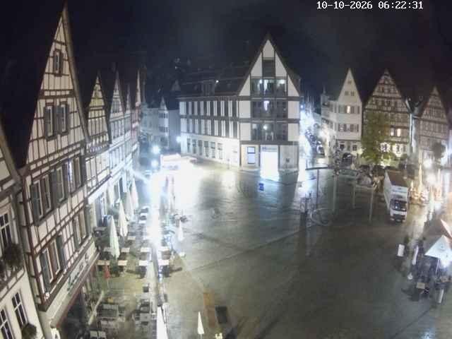 Archived image Webcam Bad Urach Market Square