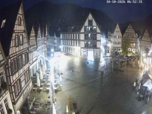 Archived image Webcam Bad Urach Market Square