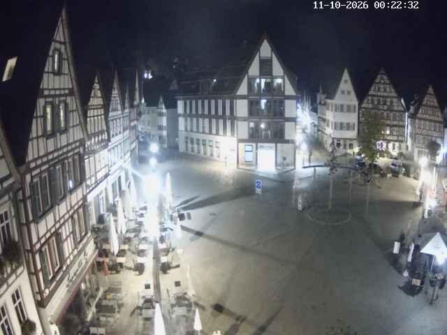 Archived image Webcam Bad Urach Market Square