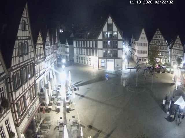Archived image Webcam Bad Urach Market Square