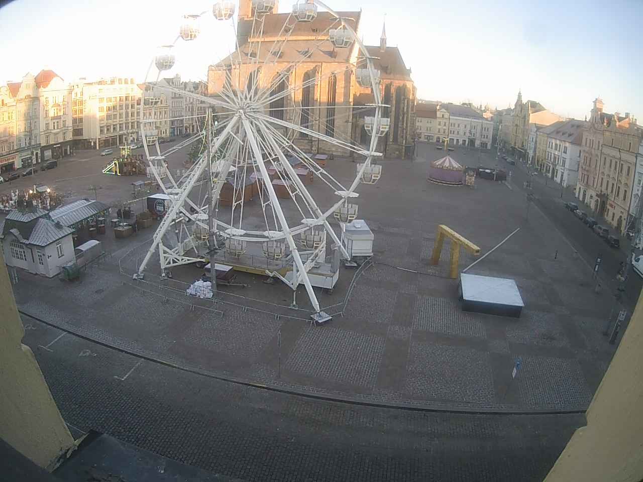 Archiv Foto Webcam Platz der Republik in Pilsen (Plzen)