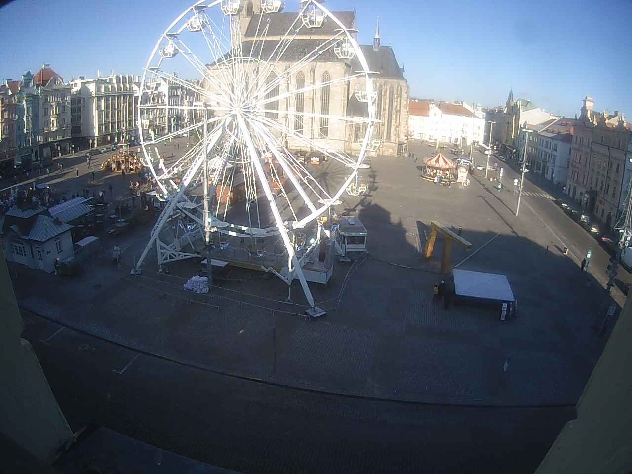 Archiv Foto Webcam Platz der Republik in Pilsen (Plzen)