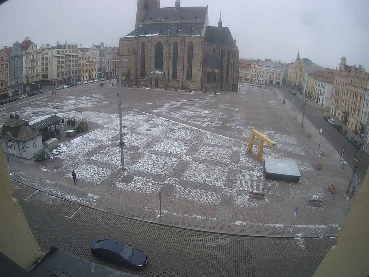 Archiv Foto Webcam Platz der Republik in Pilsen (Plzen)
