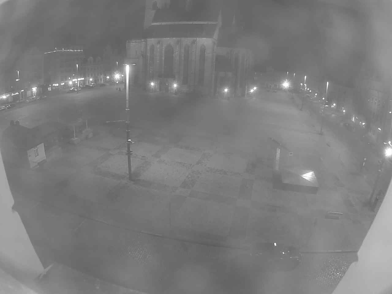 Archived image Webcam Republic Square Pilsen, Czech Republic