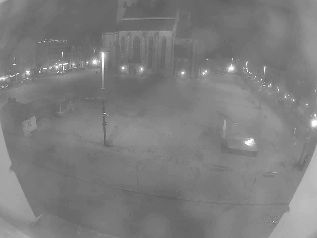 Archived image Webcam Republic Square Pilsen, Czech Republic