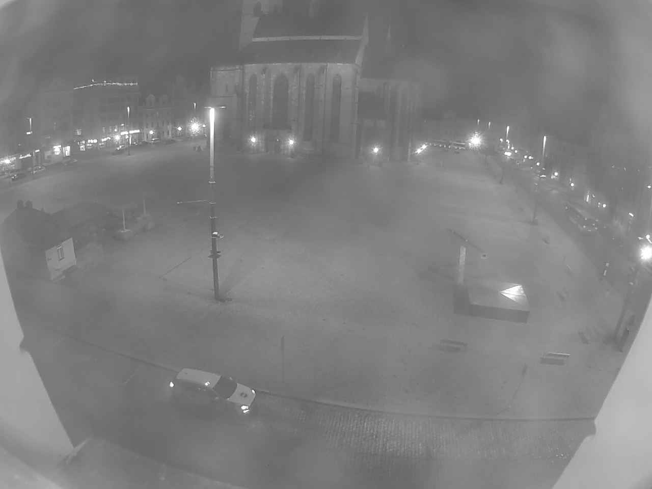 Archived image Webcam Republic Square Pilsen, Czech Republic