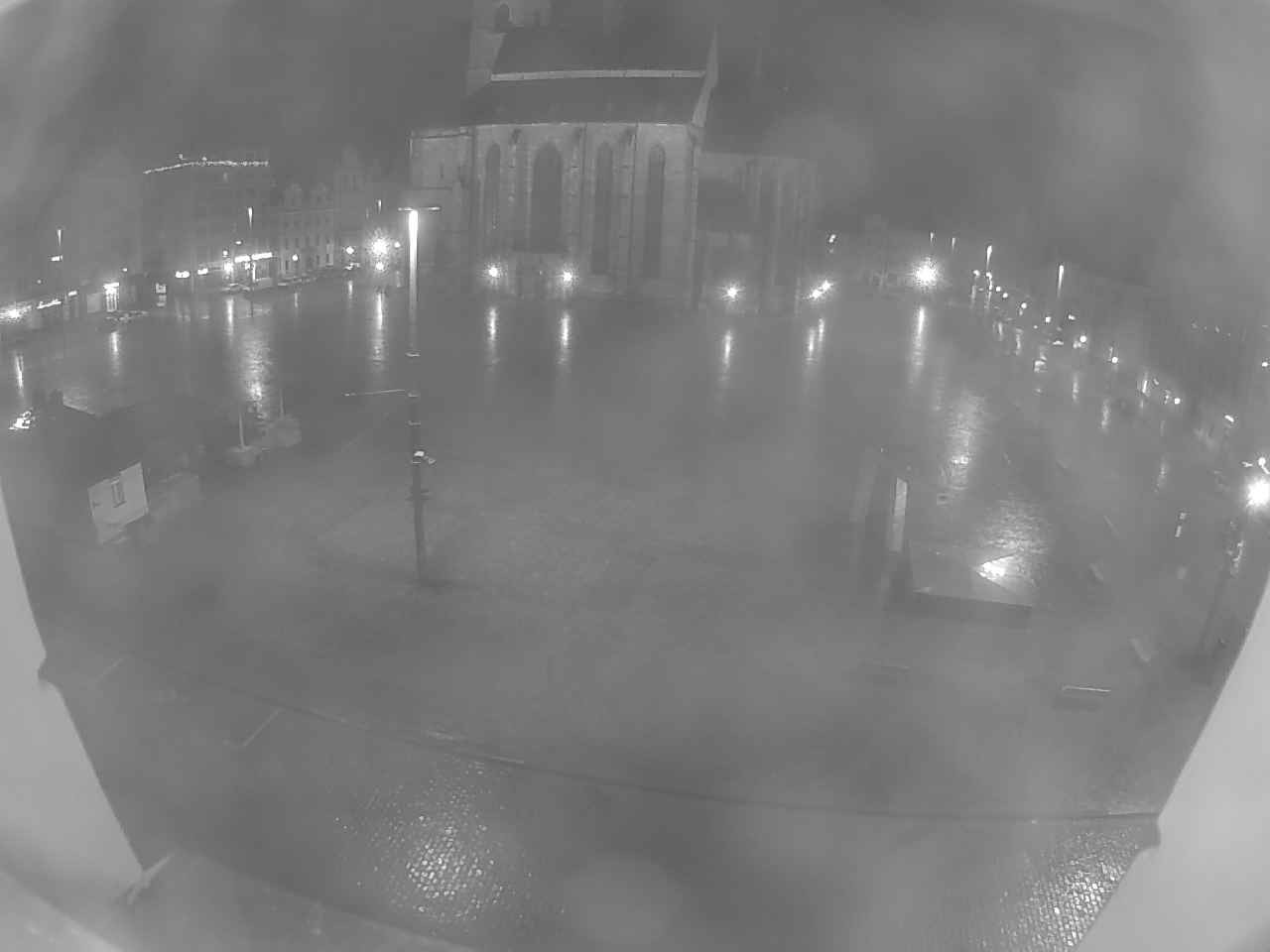 Archived image Webcam Republic Square Pilsen, Czech Republic