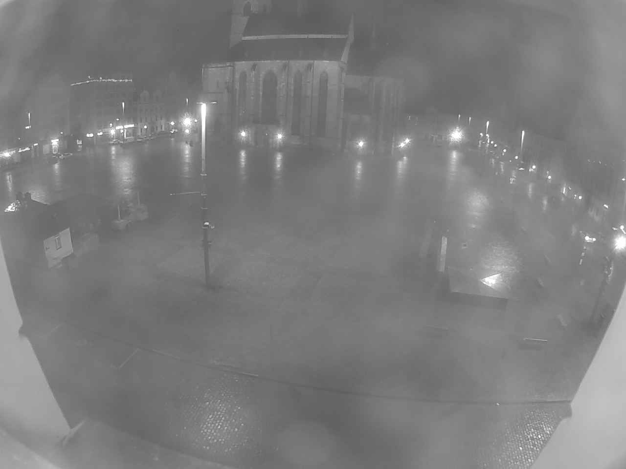 Archived image Webcam Republic Square Pilsen, Czech Republic