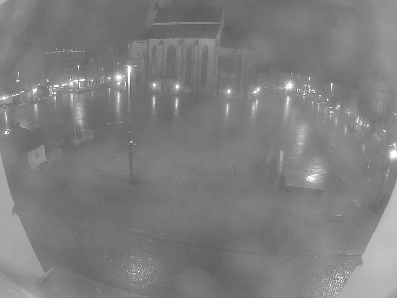 Archived image Webcam Republic Square Pilsen, Czech Republic