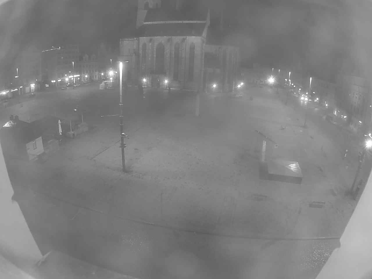 Archived image Webcam Republic Square Pilsen, Czech Republic