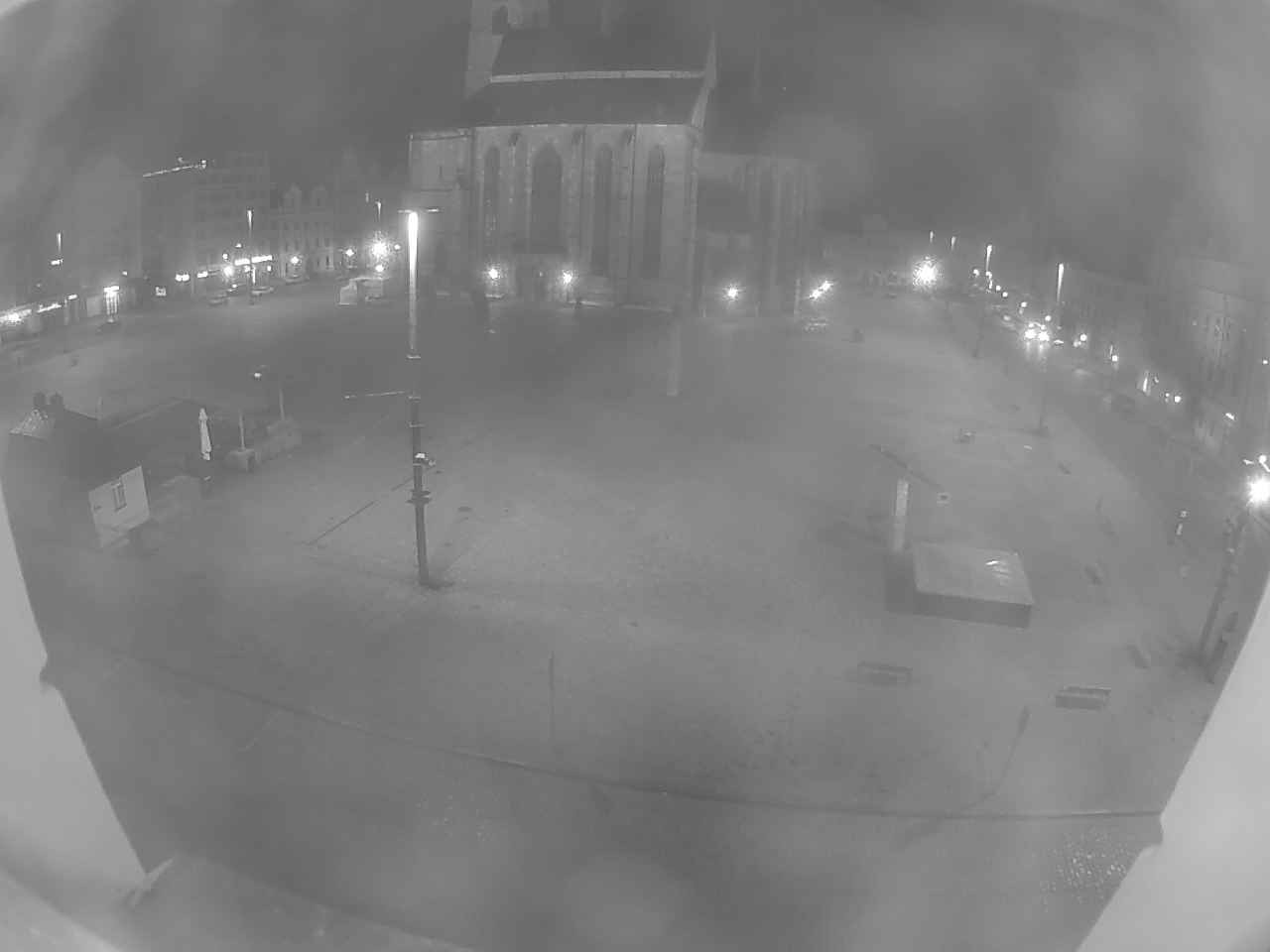 Archived image Webcam Republic Square Pilsen, Czech Republic