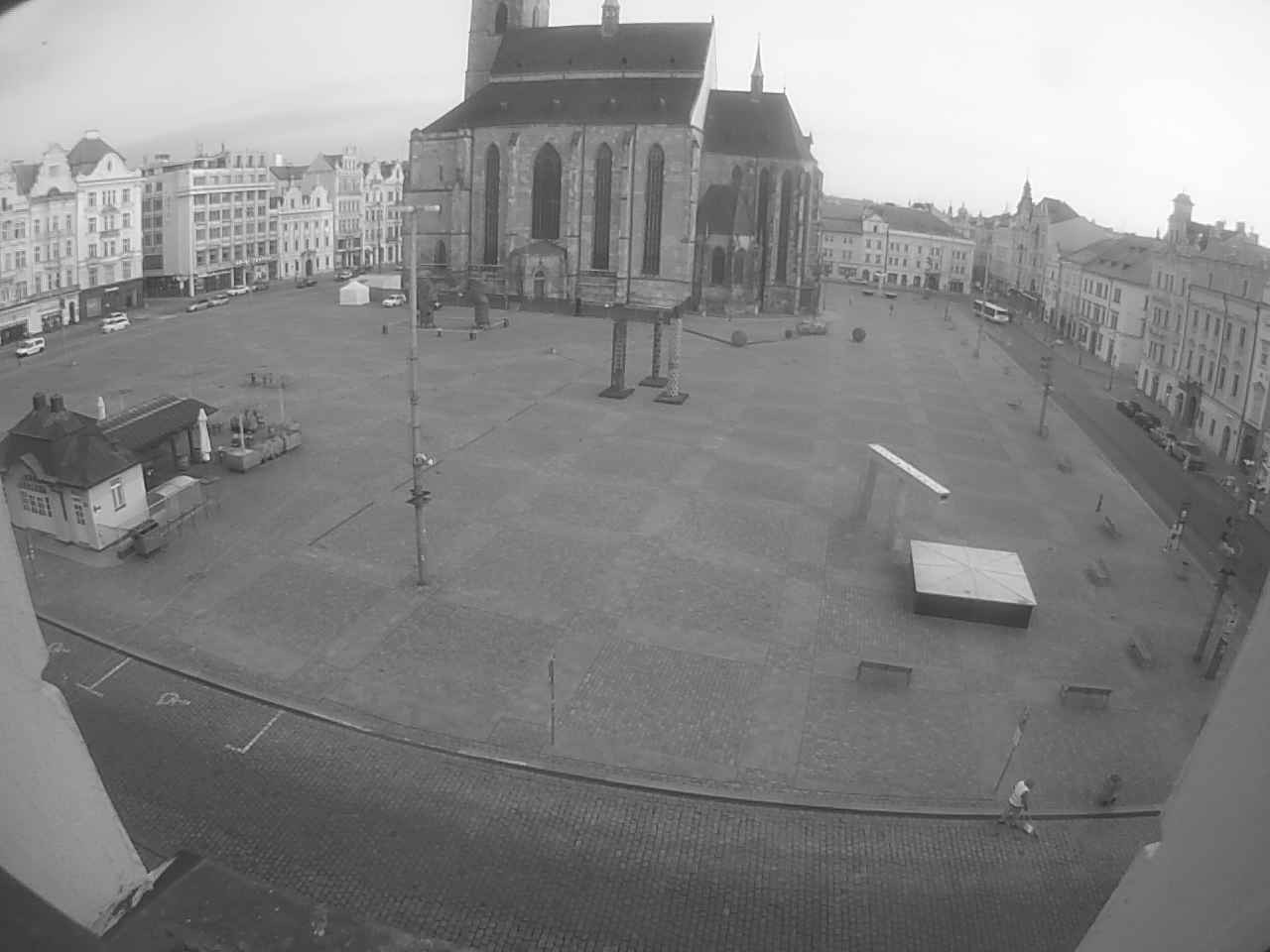 Archiv Foto Webcam Platz der Republik in Pilsen (Plzen)