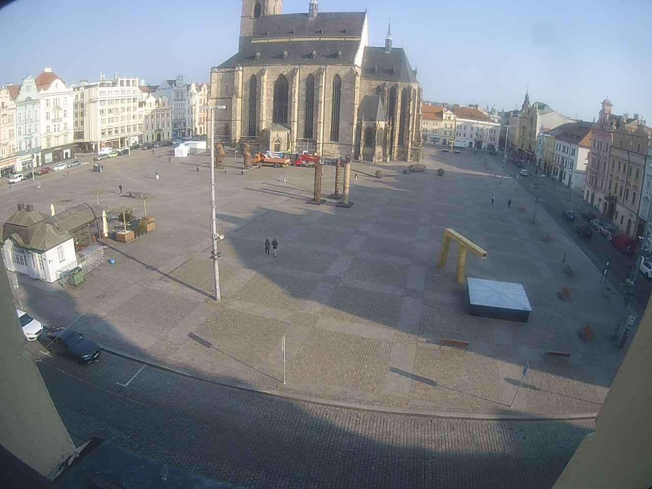 Archiv Foto Webcam Platz der Republik in Pilsen (Plzen)