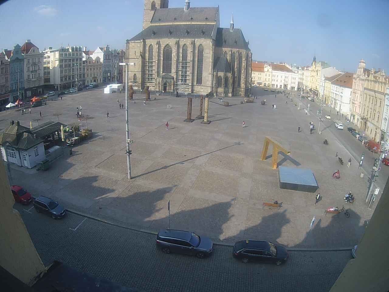Archiv Foto Webcam Platz der Republik in Pilsen (Plzen)