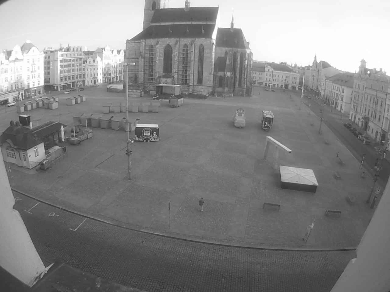 Archiv Foto Webcam Platz der Republik in Pilsen (Plzen)