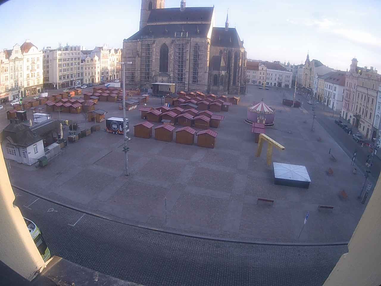 Archiv Foto Webcam Platz der Republik in Pilsen (Plzen)