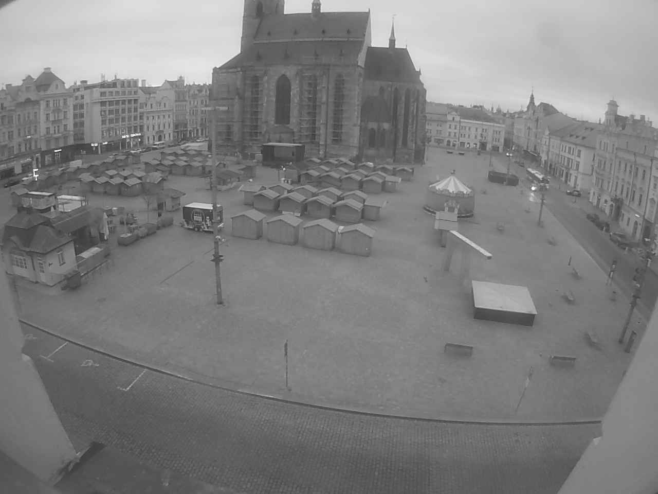 Archiv Foto Webcam Platz der Republik in Pilsen (Plzen)