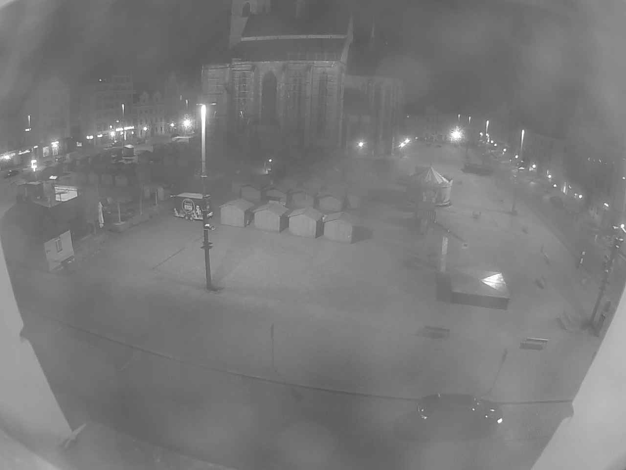 Archived image Webcam Republic Square Pilsen, Czech Republic