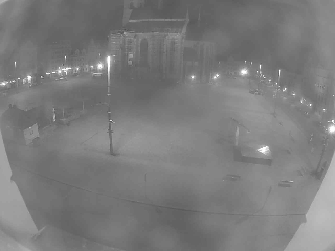 Archived image Webcam Republic Square Pilsen, Czech Republic