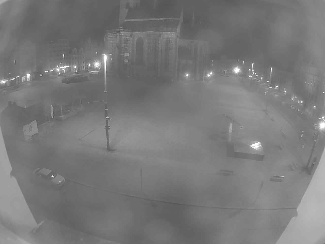 Archived image Webcam Republic Square Pilsen, Czech Republic