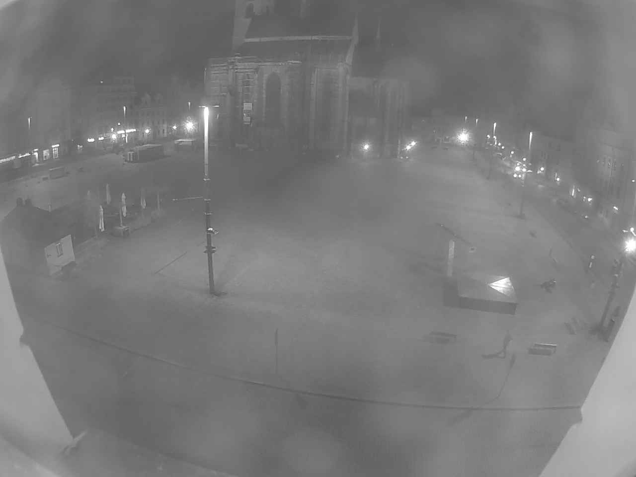 Archived image Webcam Republic Square Pilsen, Czech Republic