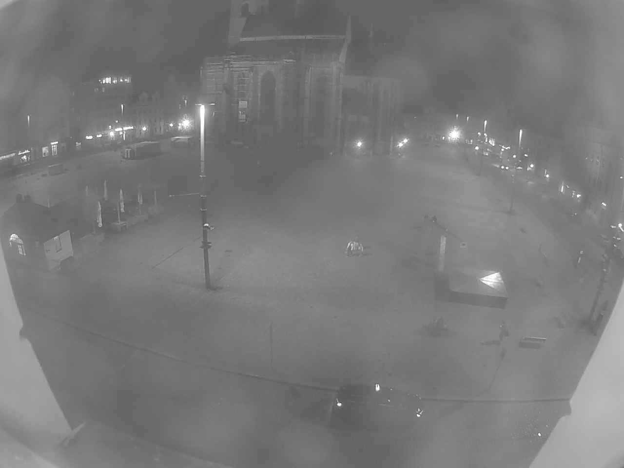 Archived image Webcam Republic Square Pilsen, Czech Republic
