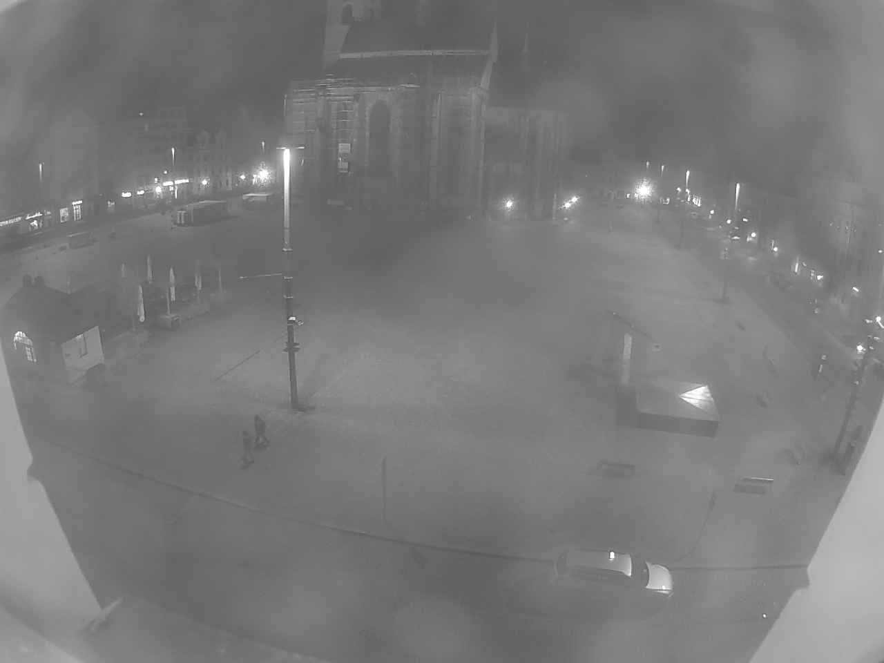 Archived image Webcam Republic Square Pilsen, Czech Republic