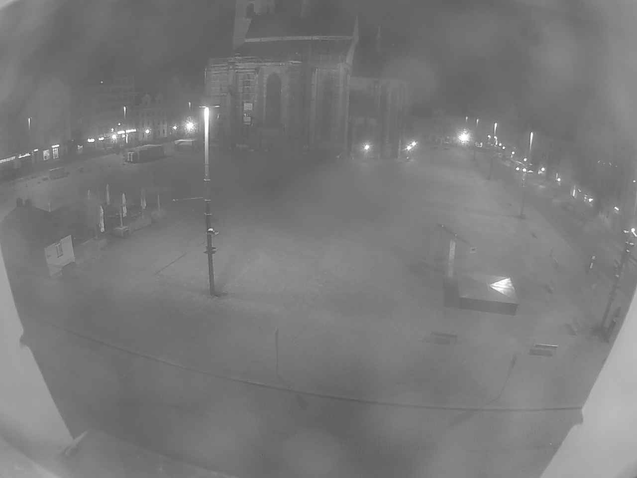 Archived image Webcam Republic Square Pilsen, Czech Republic