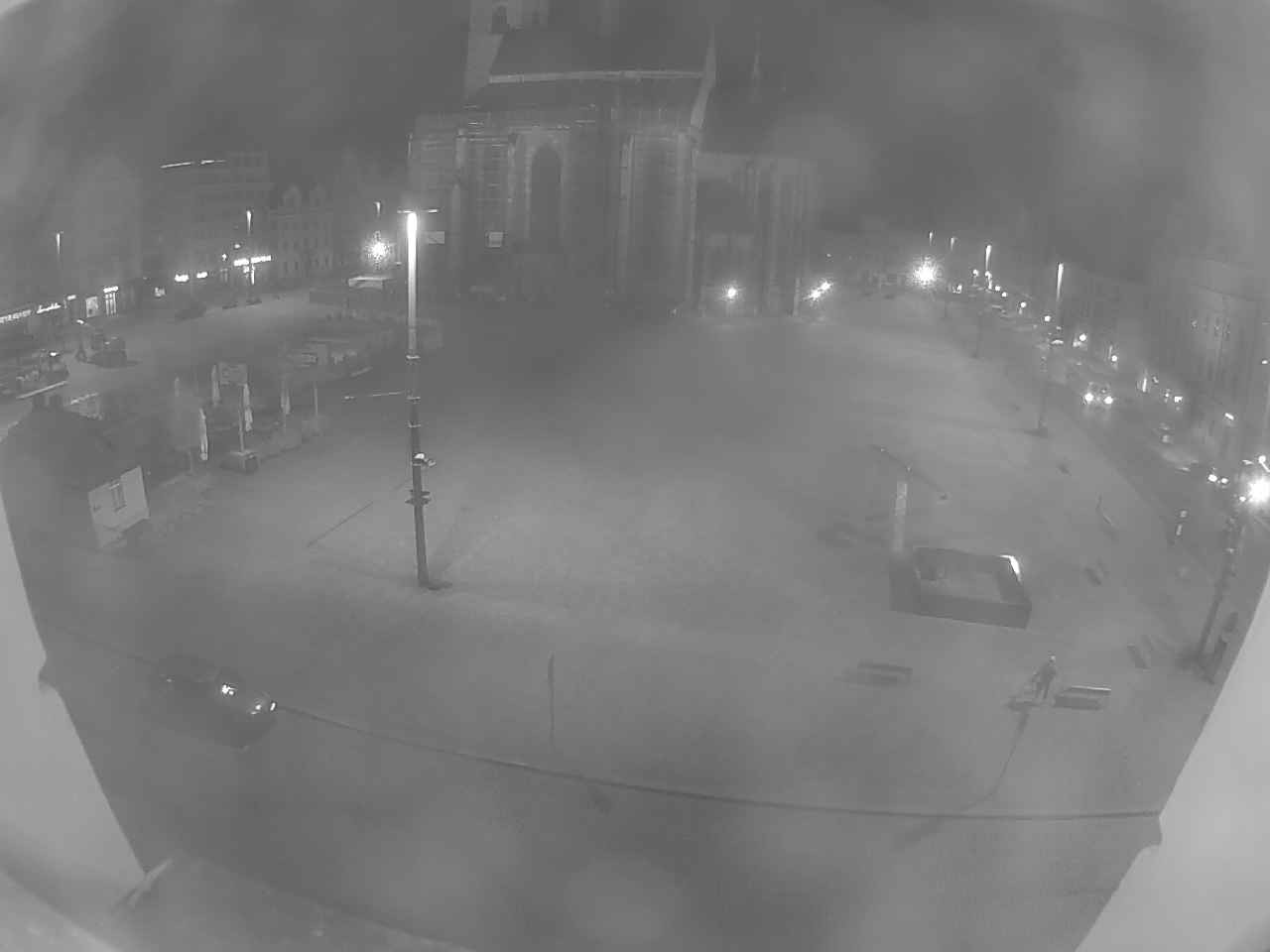Archived image Webcam Republic Square Pilsen, Czech Republic