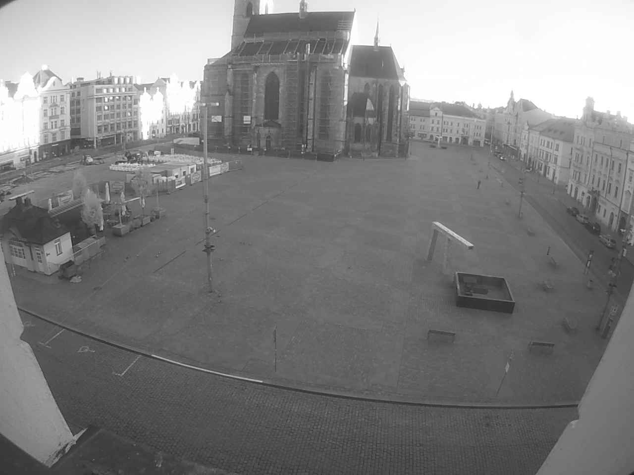Archiv Foto Webcam Platz der Republik in Pilsen (Plzen)