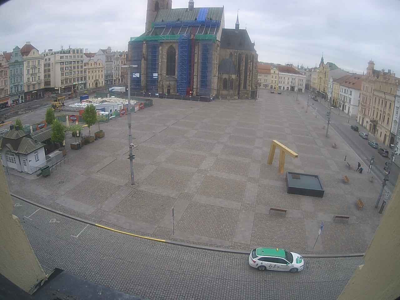 Archiv Foto Webcam Platz der Republik in Pilsen (Plzen)