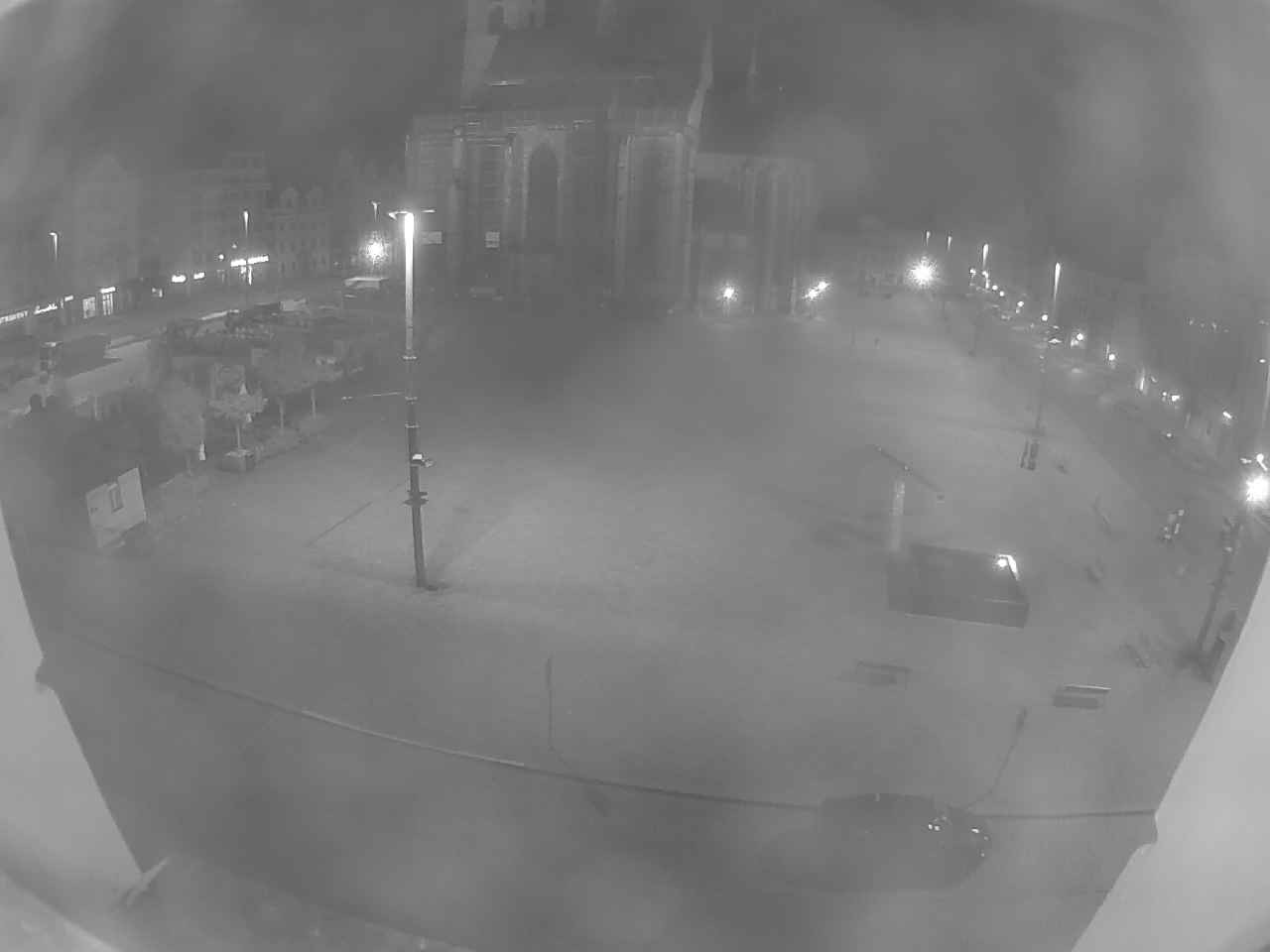 Archived image Webcam Republic Square Pilsen, Czech Republic