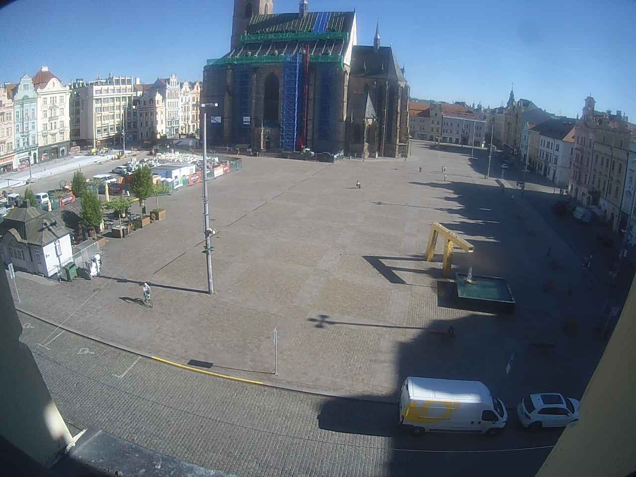 Archiv Foto Webcam Platz der Republik in Pilsen (Plzen)