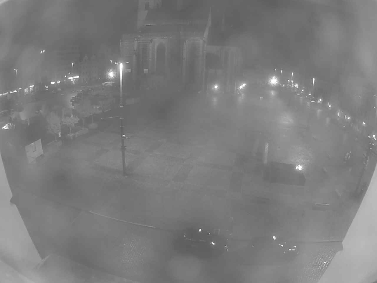 Archived image Webcam Republic Square Pilsen, Czech Republic