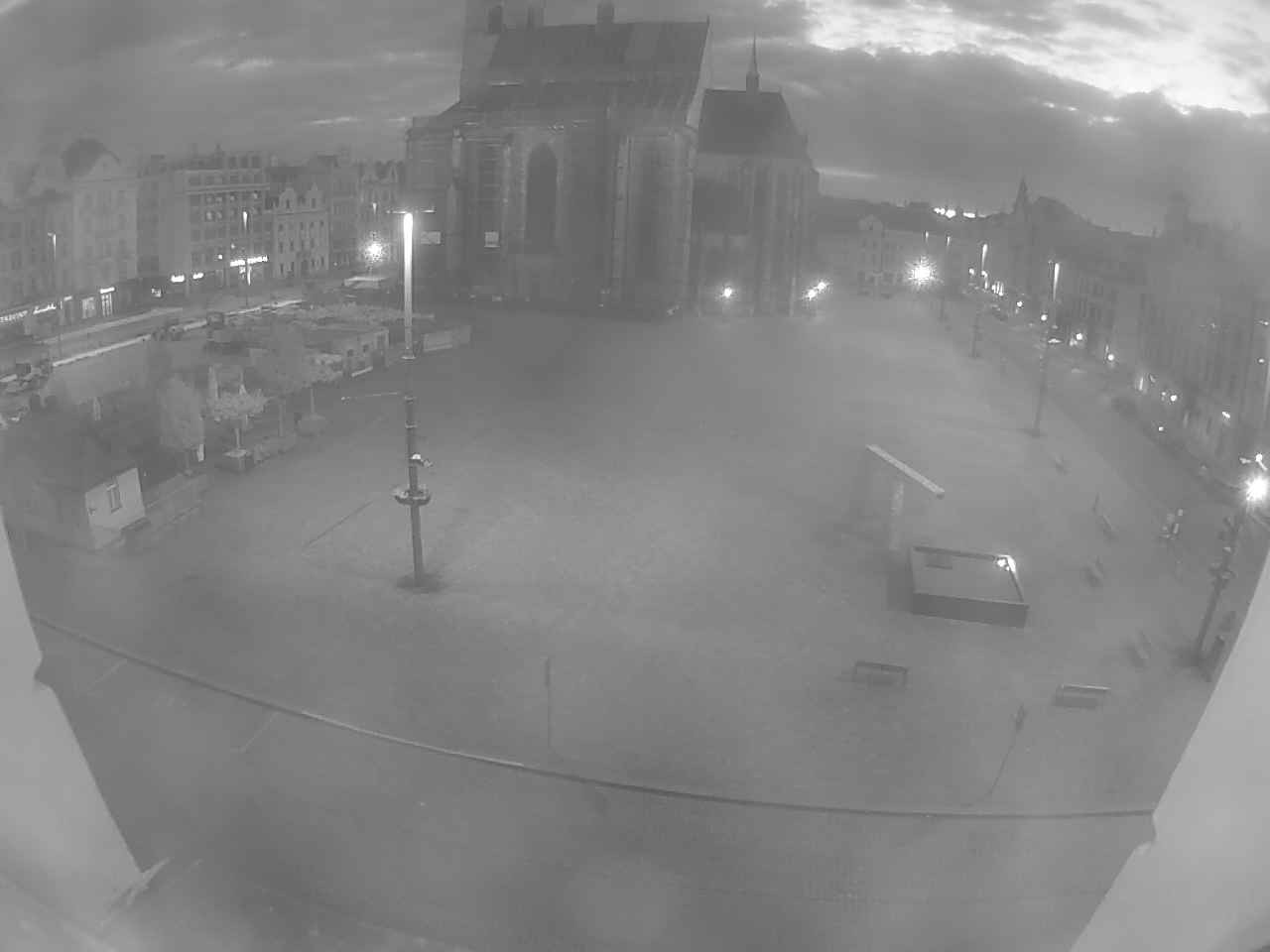 Archiv Foto Webcam Platz der Republik in Pilsen (Plzen)