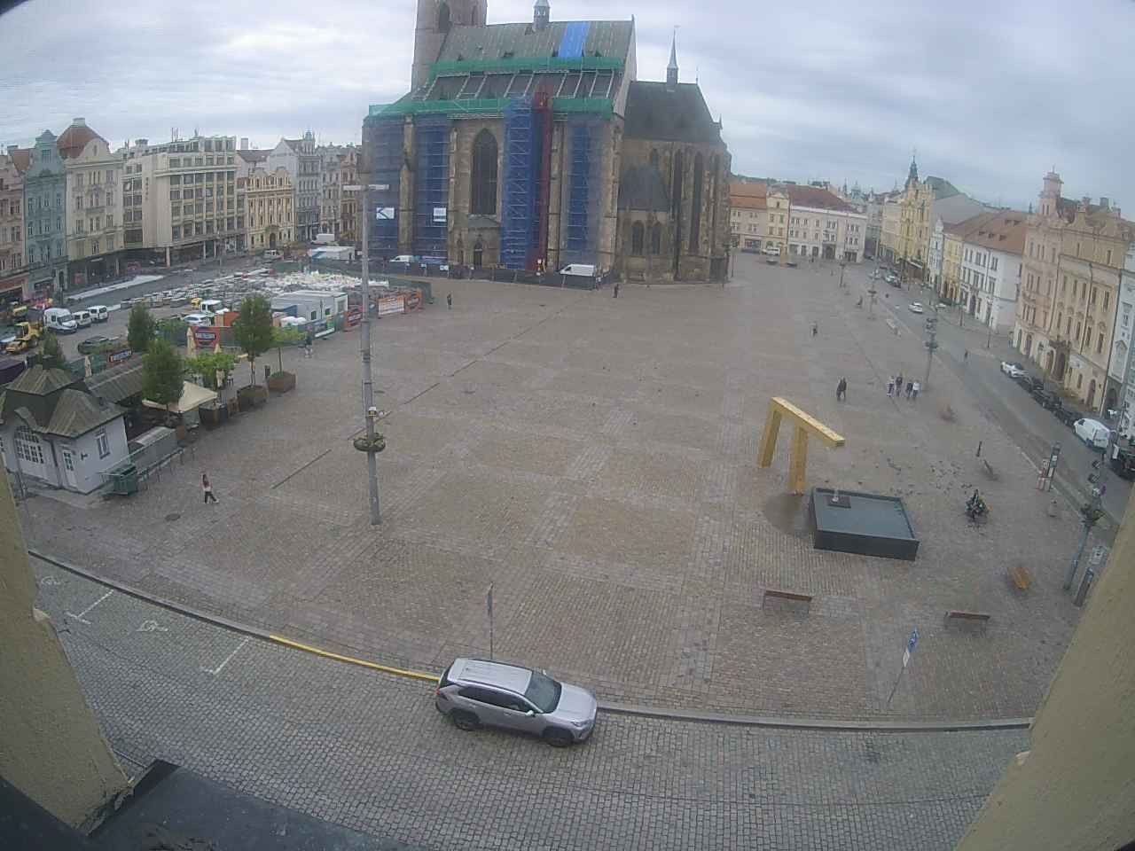 Archiv Foto Webcam Platz der Republik in Pilsen (Plzen)
