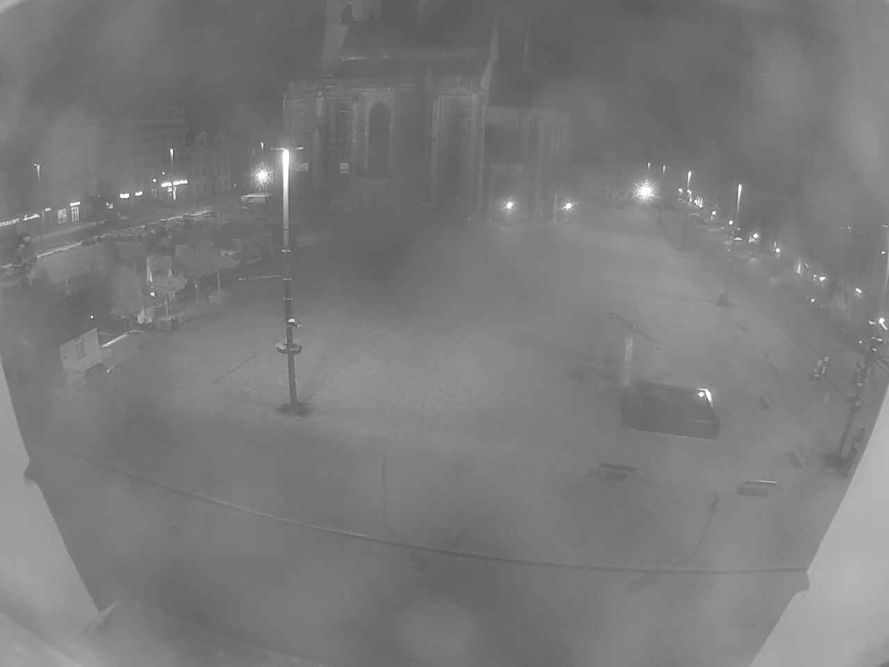 Archived image Webcam Republic Square Pilsen, Czech Republic