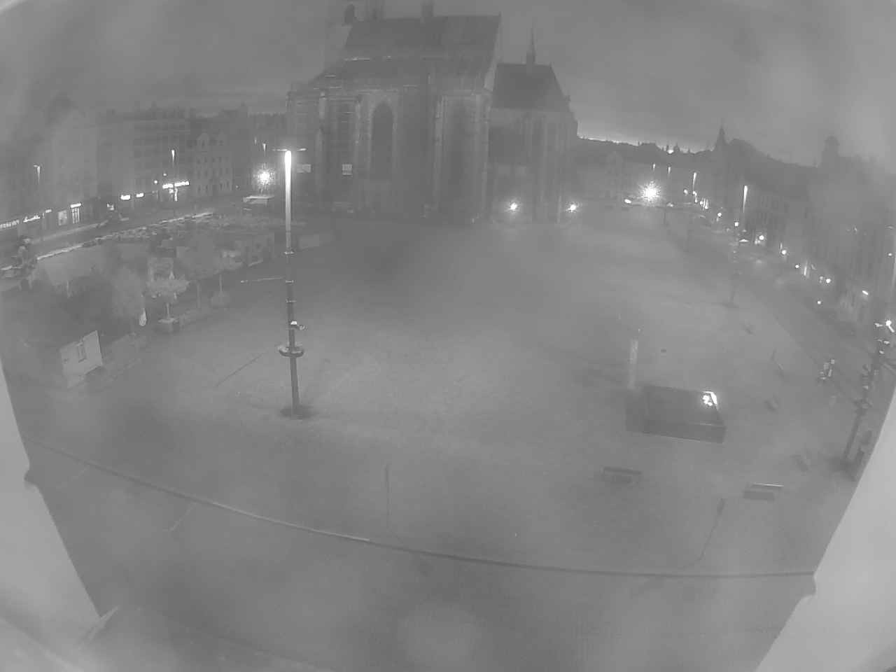 Archived image Webcam Republic Square Pilsen, Czech Republic