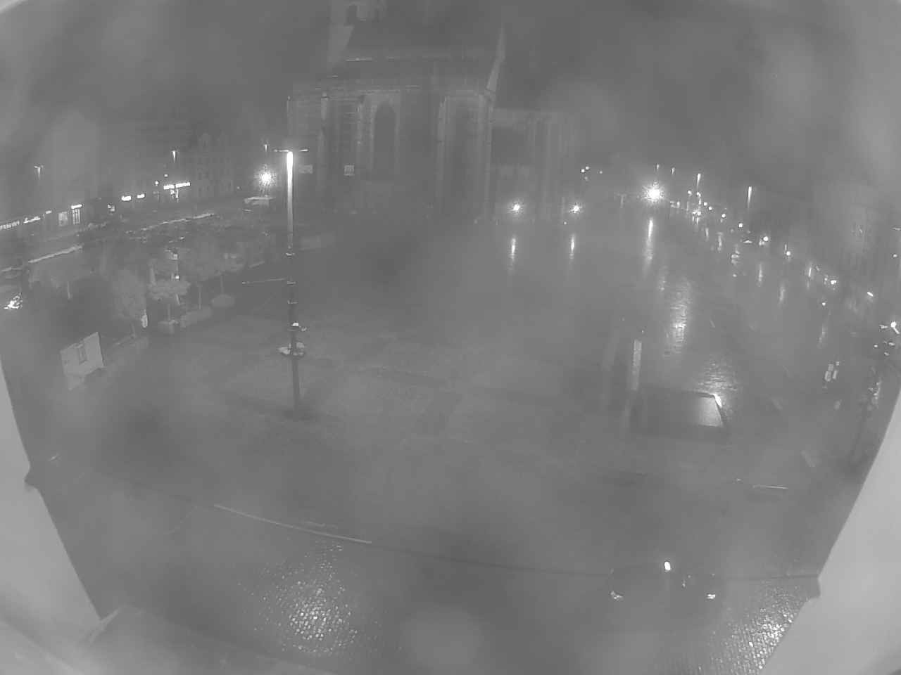 Archived image Webcam Republic Square Pilsen, Czech Republic