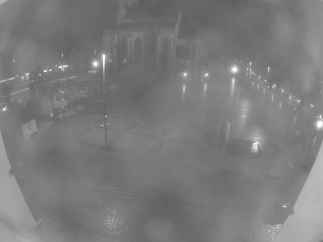 Archived image Webcam Republic Square Pilsen, Czech Republic