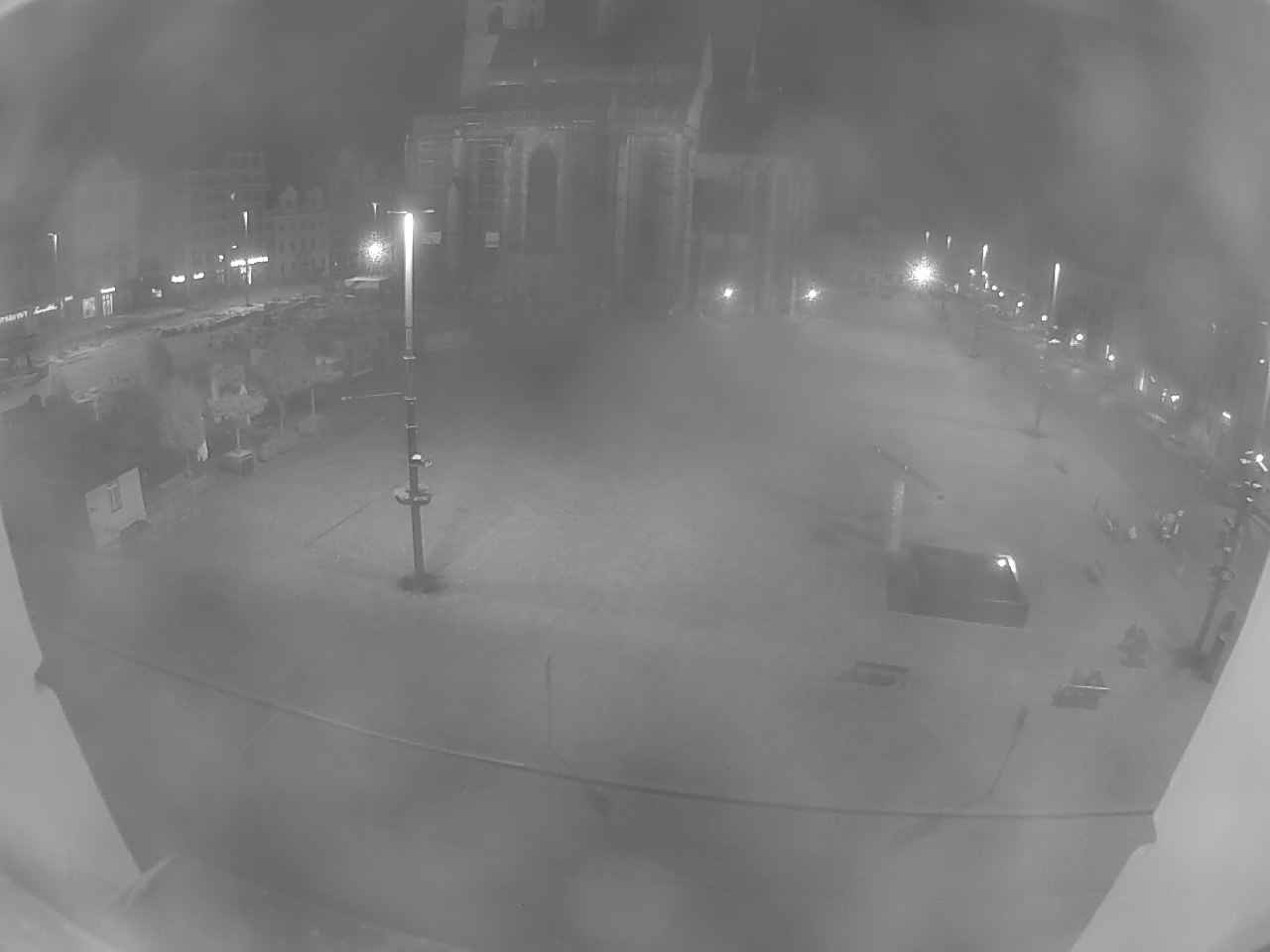 Archived image Webcam Republic Square Pilsen, Czech Republic