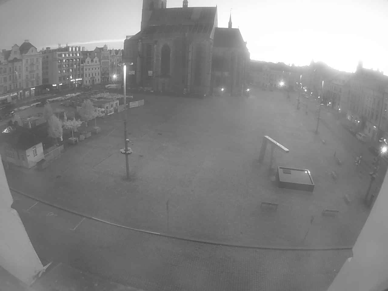 Archiv Foto Webcam Platz der Republik in Pilsen (Plzen)