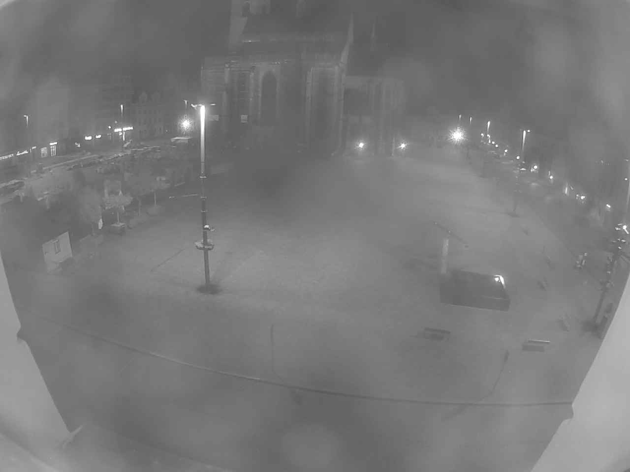 Archived image Webcam Republic Square Pilsen, Czech Republic