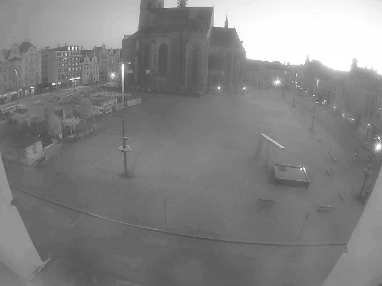 Archiv Foto Webcam Platz der Republik in Pilsen (Plzen)