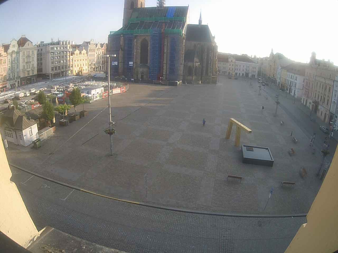 Archiv Foto Webcam Platz der Republik in Pilsen (Plzen)