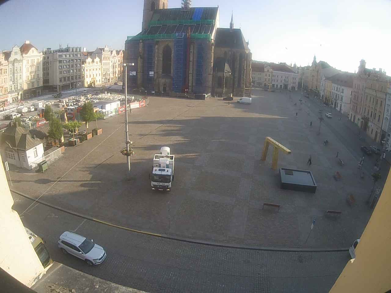 Archiv Foto Webcam Platz der Republik in Pilsen (Plzen)