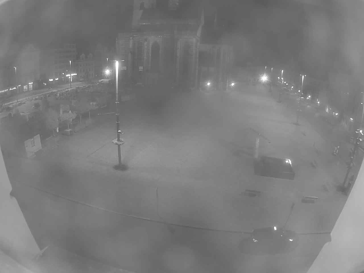 Archived image Webcam Republic Square Pilsen, Czech Republic
