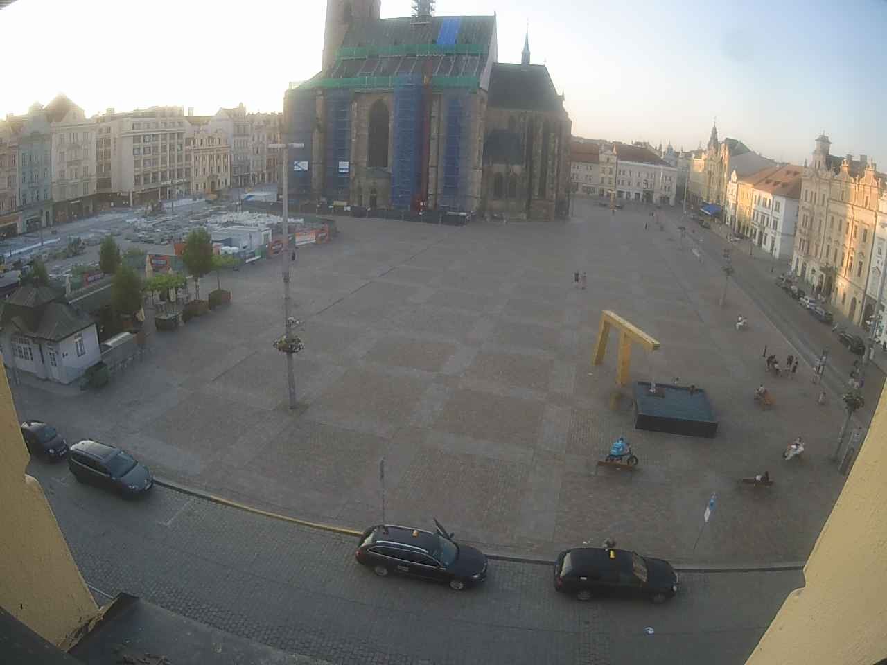 Archiv Foto Webcam Platz der Republik in Pilsen (Plzen)