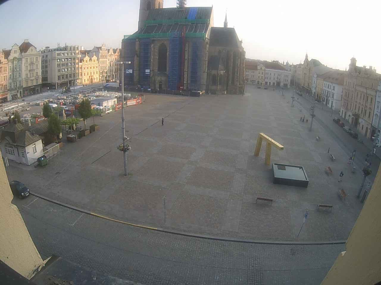 Archiv Foto Webcam Platz der Republik in Pilsen (Plzen)